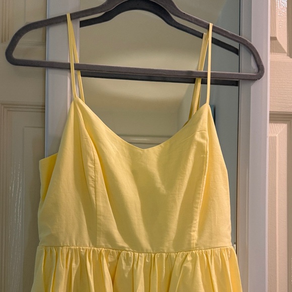 Calypso St. Barth Yellow Midi Dress - Picture 2 of 6